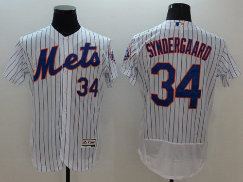 Noah Syndergaard New York Mets white Authentic jersey