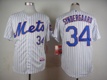 Syndergaard New York Mets white jersey