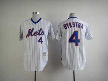 Dykstara White New York Mets blue jersey