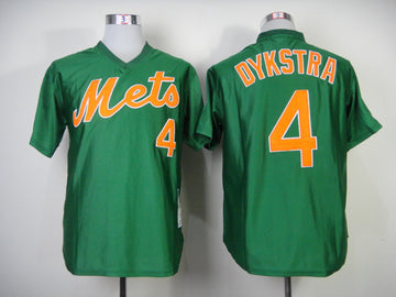 Dykstra New York Mets green Throwback jersey