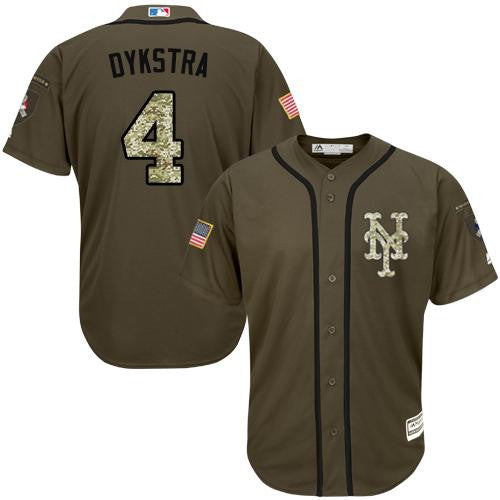 Lenny Dykstra New York Mets green Salute To Service jersey
