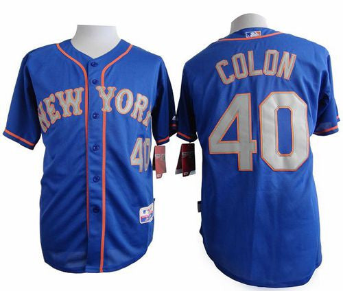 Bartolo Colon New York Mets blue Alternate jersey
