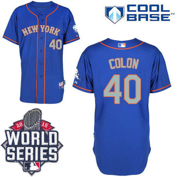 Bartolo Colon New York Mets blue Alternate jersey