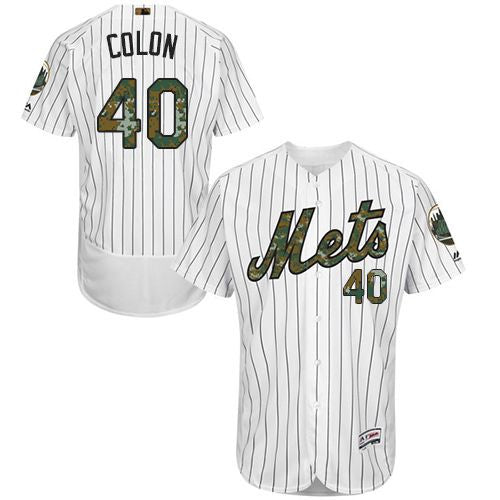Bartolo Colon New York Mets white Authentic jersey