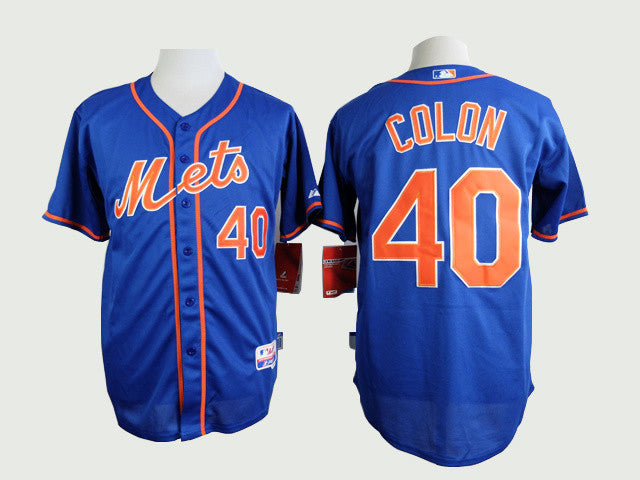 Colon New York Mets blue jersey