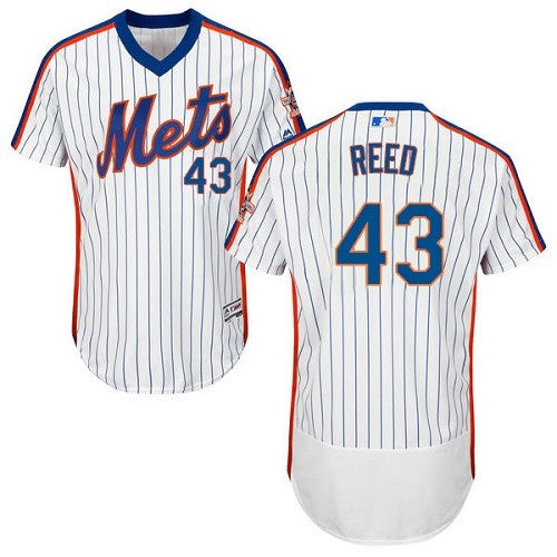 Addison Reed New York Mets white Cooperstown jersey