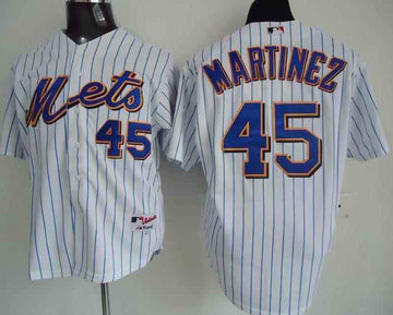 Martinez New York Mets white jersey
