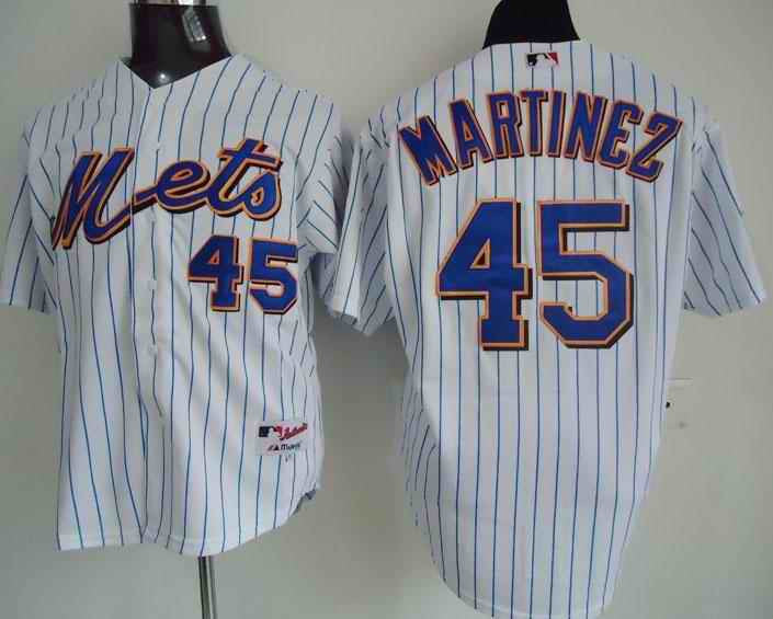 Martinez New York Mets white jersey