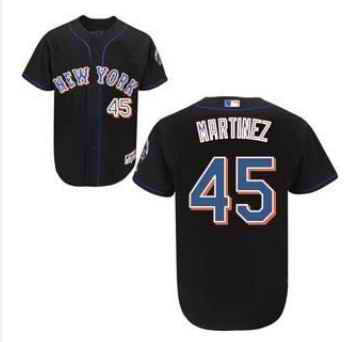 Pedro Martinez New York Mets black jersey