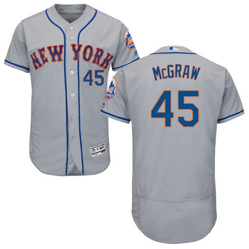 Tug McGraw New York Mets gray jersey