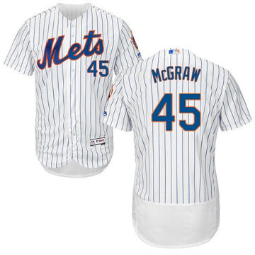 Tug McGraw New York Mets white jersey