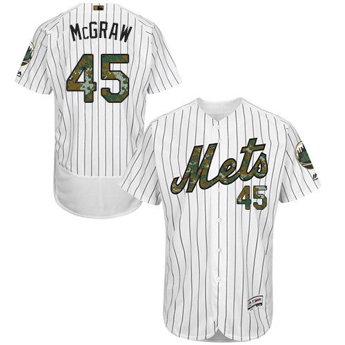 Tug McGraw New York Mets white jersey