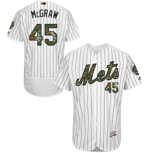 Tug McGraw New York Mets white Authentic jersey