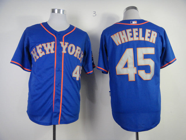 Wheeler Blue New York Mets grey jersey