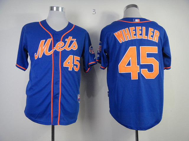 Wheeler Blue New York Mets orange jersey