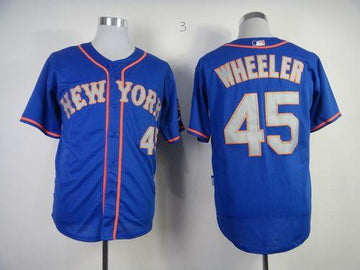 Zack Wheeler New York Mets blue Alternate jersey