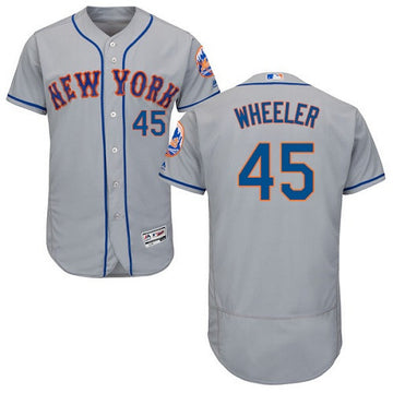 Zack Wheeler New York Mets gray jersey
