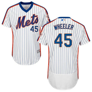 Zack Wheeler New York Mets white Cooperstown jersey