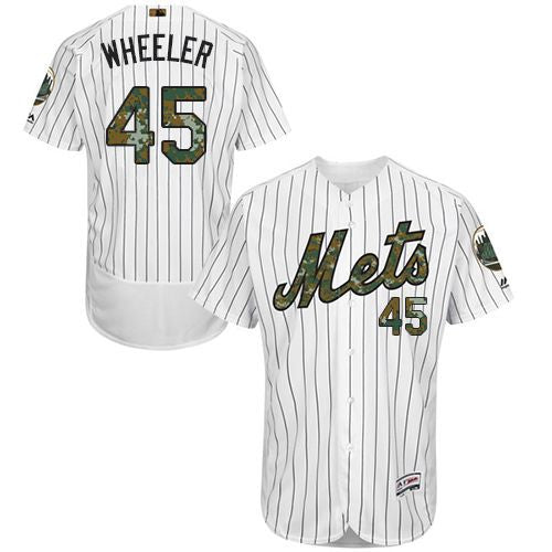 Zack Wheeler New York Mets white Authentic jersey
