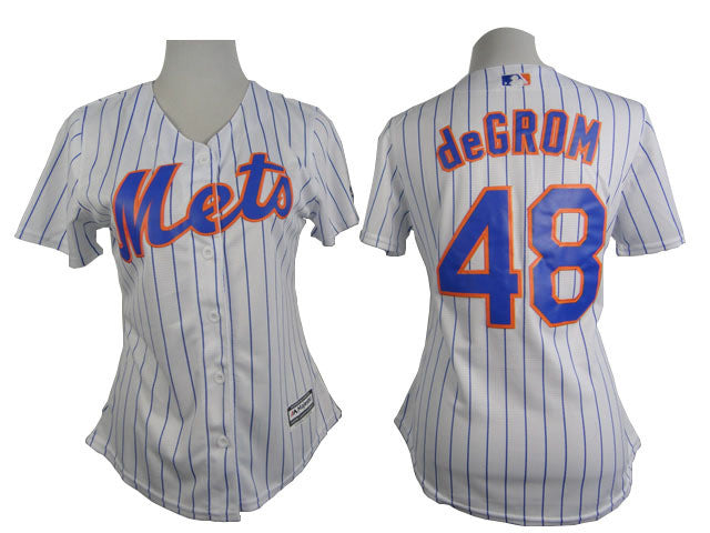 Jacob deGrom New York Mets white jersey
