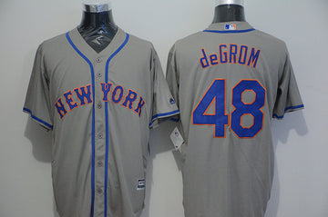 Jacob deGrom New York Mets grey jersey