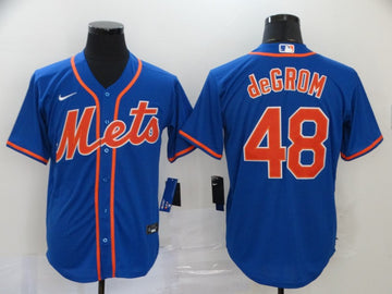 Jacob deGrom New York Mets royal jersey