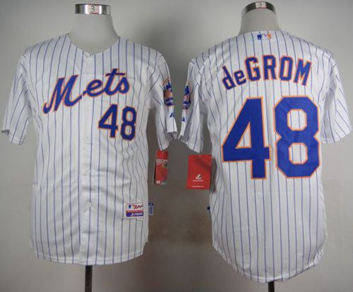 Jacob DeGrom New York Mets white Home jersey