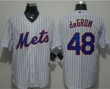 Jacob DeGrom New York Mets white jersey