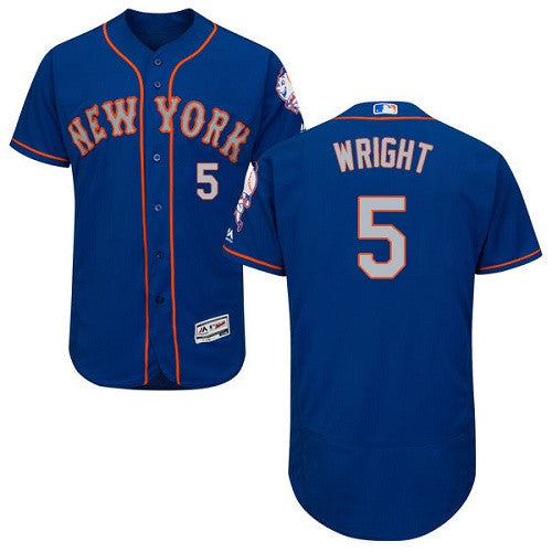 David Wright New York Mets blue Alternate jersey