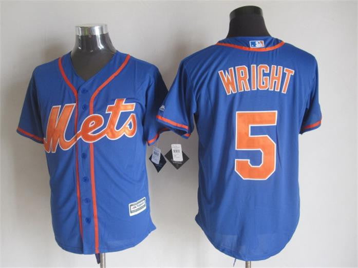 David Wright New York Mets blue jersey