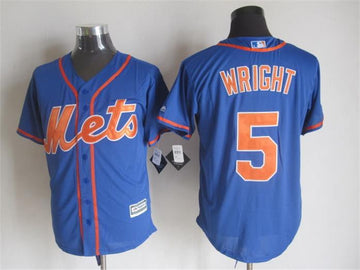 David Wright New York Mets blue jersey