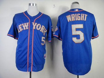 David Wright New York Mets blue Alternate jersey