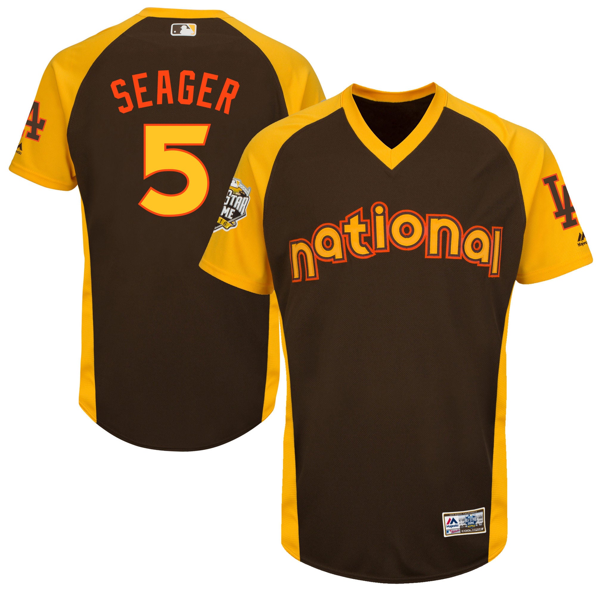 David Wright New York Mets brown All-Star jersey