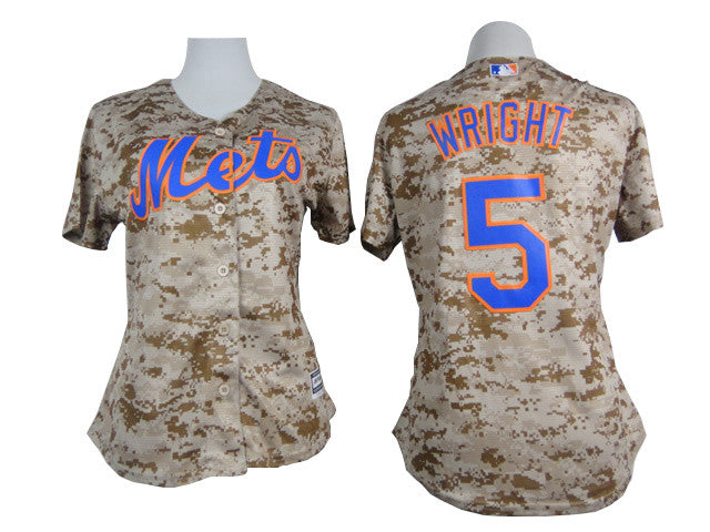David Wright New York Mets camo Camo jersey