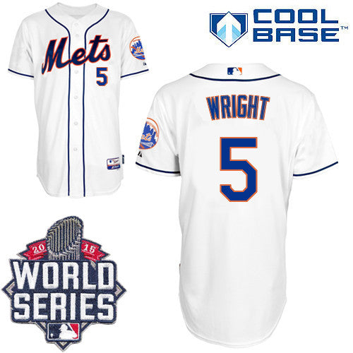David Wright New York Mets white jersey