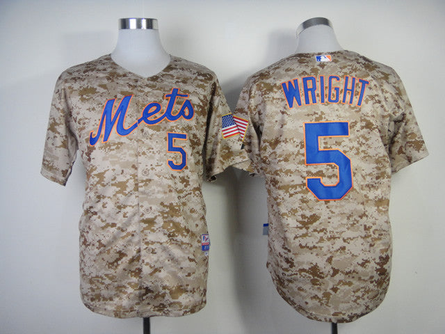 Wright New York Mets camo Camo jersey