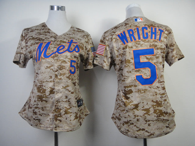 Wright New York Mets camo Camo jersey
