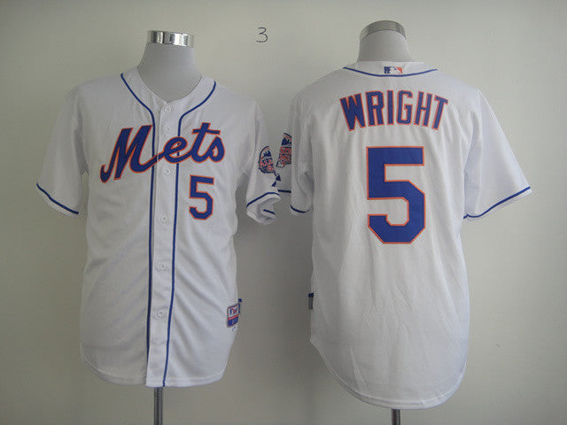Wright New York Mets white jersey
