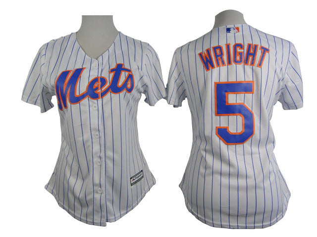 Wright New York Mets white jersey
