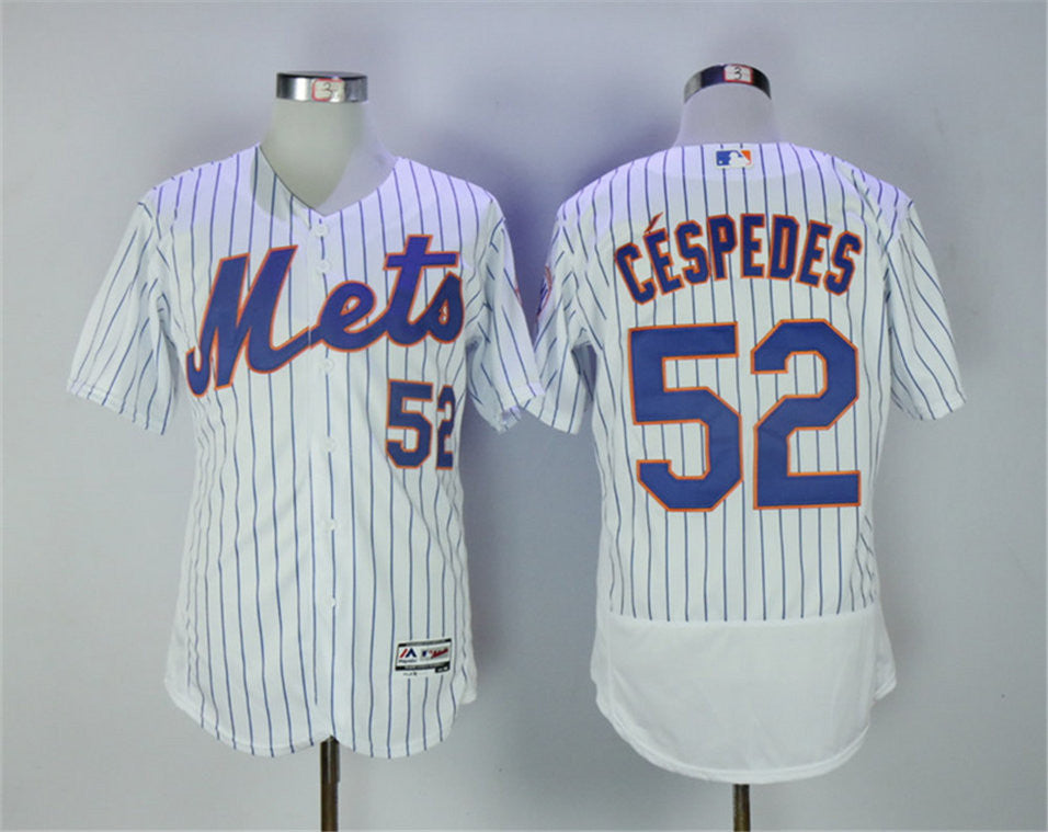 Yoenis Cespedes New York Mets white jersey