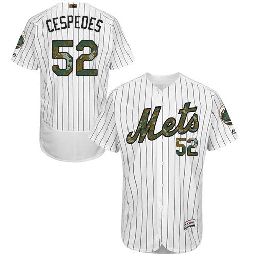 Yoenis Cespedes New York Mets white jersey