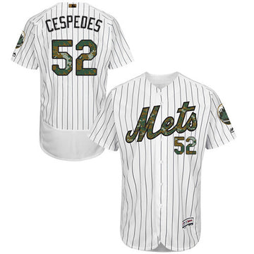 Yoenis Cespedes New York Mets white jersey