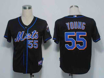 Young New York Mets black jersey