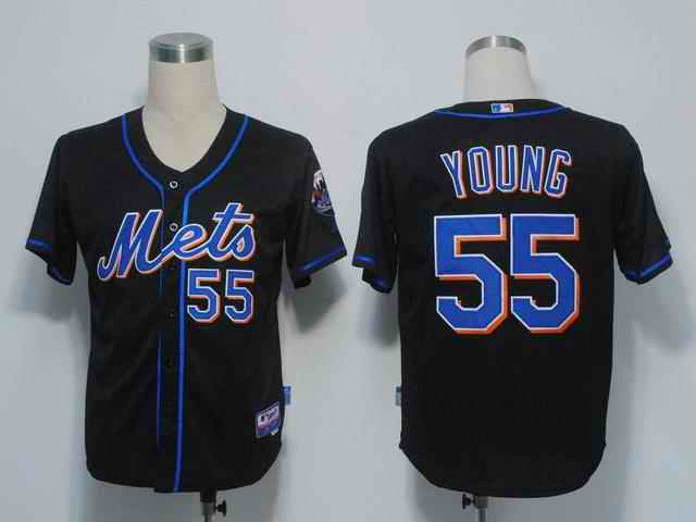 Young New York Mets black jersey