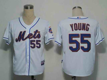Young New York Mets white jersey