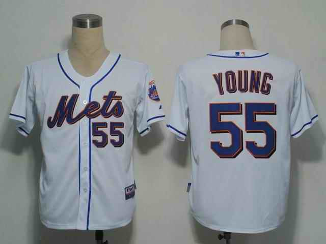 Young New York Mets white jersey