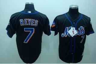 Jose Reyes New York Mets black jersey