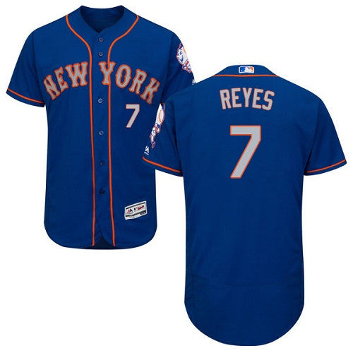 Jose Reyes New York Mets blue Alternate jersey
