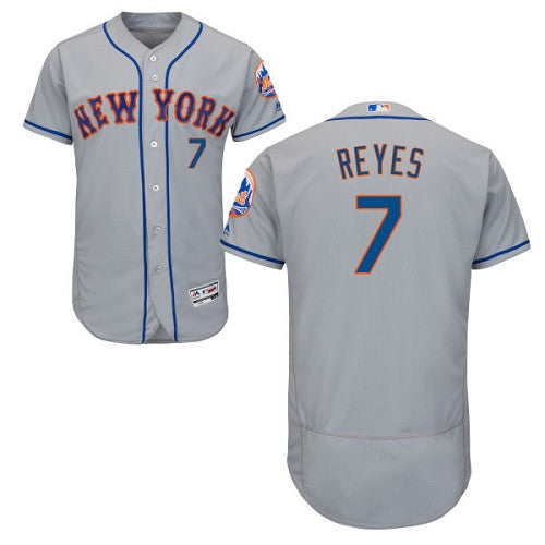 Jose Reyes New York Mets gray jersey