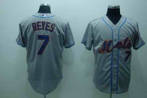 Jose Reyes New York Mets grey jersey
